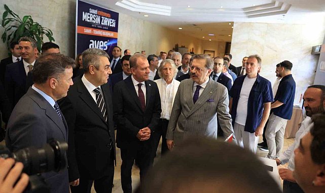 Sanayi koridorlarının kalbi Mersin'de attı