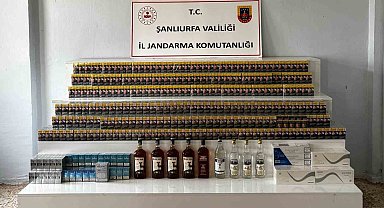 Şanlıurfa'da 2 bin 558 paket gümrük kaçağı sigara ele geçirildi