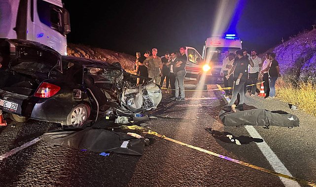Şanlıurfa'da feci kaza: 2 ölü, 6 yaralı