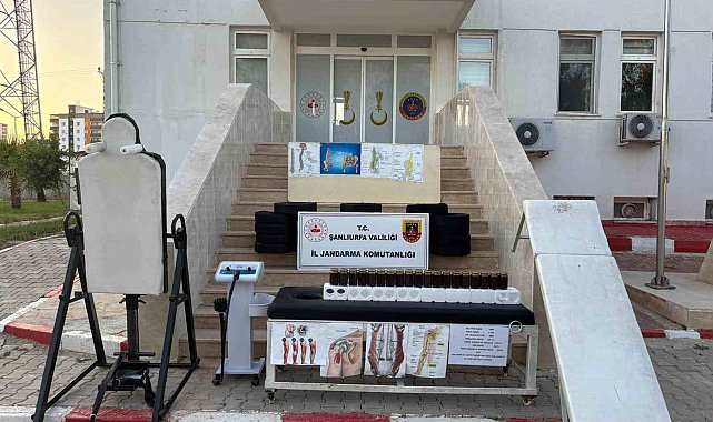 Şanlıurfa'da kaçak tedavi merkezine operasyon: 1 gözaltı