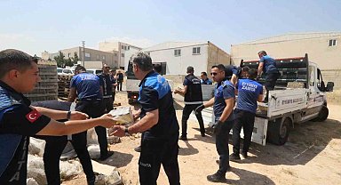 Şanlıurfa'da son kullanım tarihi geçmiş binlerce ürün imha edildi