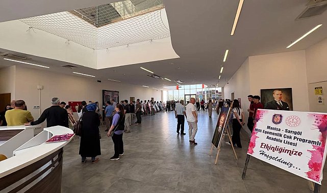 Sarıgöl'de görsel sanatlar sergisi