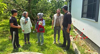 Selden etkilenen Gümüşler beldesine psikososyal destek