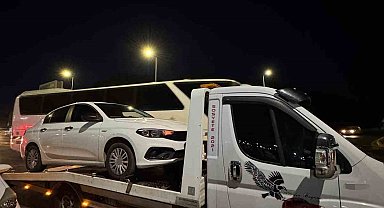 Serik'te korsan taşımacılık yapan 2 araca ceza