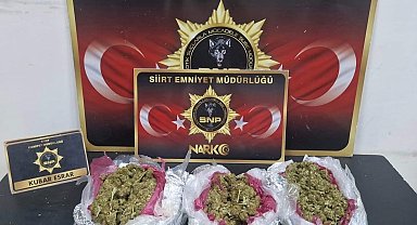 Siirt'te aranan 33 şahıs yakalandı, çok sayıda suç unsuru ele geçirildi