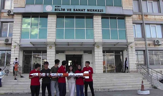 Siirt'te Marifet Roket Takımı bu yıl TEKNOFEST'te birincilik için yarışacak