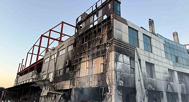 Silivri'de mobilya atölyesinde korkutan yangın