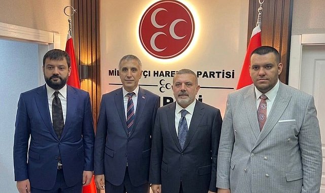 Sincan Belediye Başkanı Ercan'dan MHP'ye ziyaret