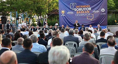 Sincan'da "Vatandaş Soruyor, Başkan Cevaplıyor" etkinliği