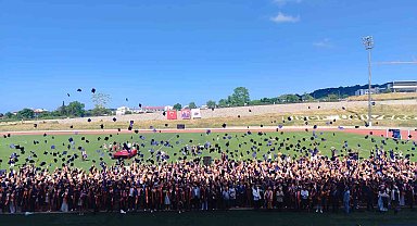 Sinop Üniversitesi'nde mezuniyet coşkusu