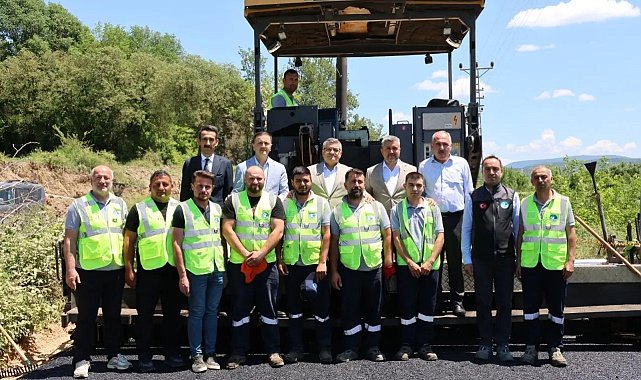 Sinop'ta asfalt sezonu başladı