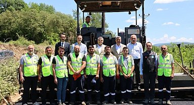 Sinop'ta asfalt sezonu başladı