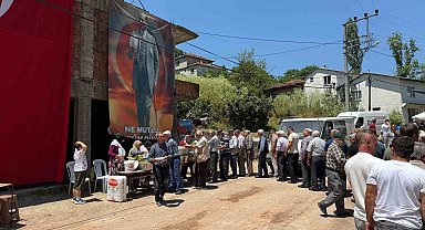 Söğütalan Köyünde hayır yemeği düzenlendi