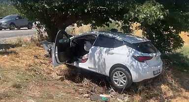 Sollama yaparken ağaca çarptı: 4 ağır yaralı