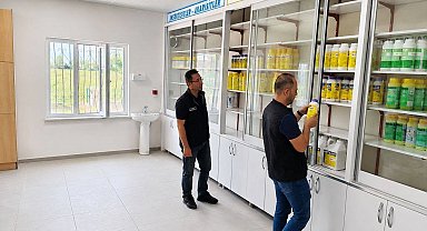 Şuhut'ta ilaç ve gübre bayilerine yönelik denetim
