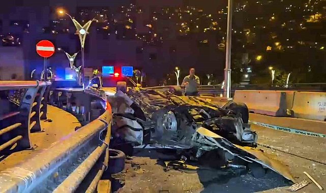 Takla atan araç hurda yığınına döndü: 19 yaşındaki sürücü ağır yaralandı
