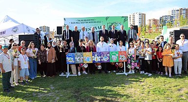 Talas'ta çevre bilinci sanatla buluştu, öğrenciler ödüllerine kavuştu