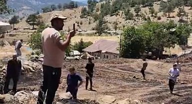 Tarım arazisi alevlere teslim oldu, yangında elektrik dağıtım şirketinin ihmali olduğu ileri sürüldü