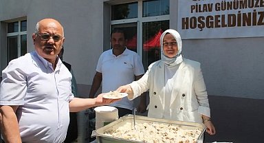 Tarım ve Orman Müdürlüğünde pilav günü