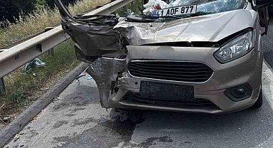 Tarsus-Adana otoyolunda kaza: 1 ölü, 4 yaralı