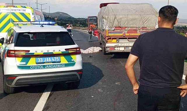 Tarsus'ta trafik kazası: 1 ölü