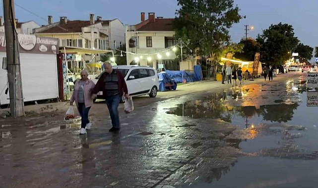 Tatil beldesi değil çamur deryası