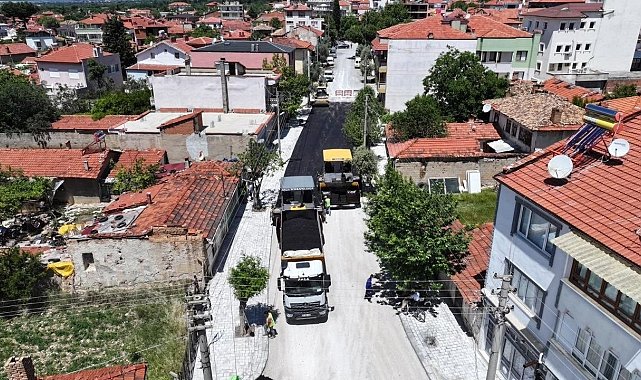 Tavas Kızılcabölük'te ulaşım konforu artıyor