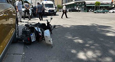 Tavşanlı'da trafik kazası, 2 yaralı