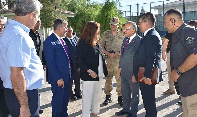 TBMM Komisyonu, saldırının yaşandığı okulu ziyaret ederek yetkililerden bilgi aldı