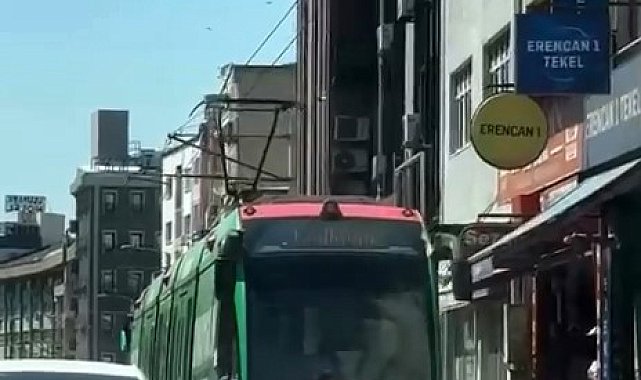 Tehlikeli yolculuk kamerada