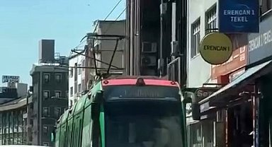 Tehlikeli yolculuk kamerada