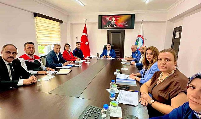 Tomarza'da Bağımlılıkla Mücadele Kurul Toplantısı gerçekleştirildi