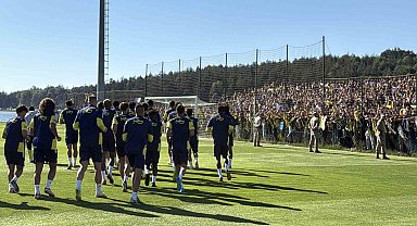 Topuk Yaylası'nda sarı-lacivert coşku: Fenerbahçe'yi 20 bin taraftar yalnız bırakmadı