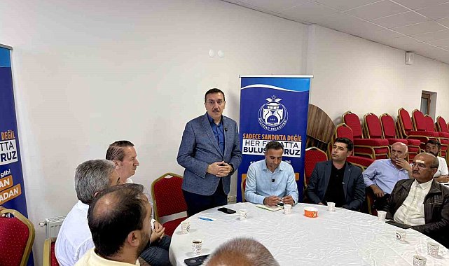 Tüfenkci: "Vatandaşlarımızla her fırsatta bir araya geliyoruz"
