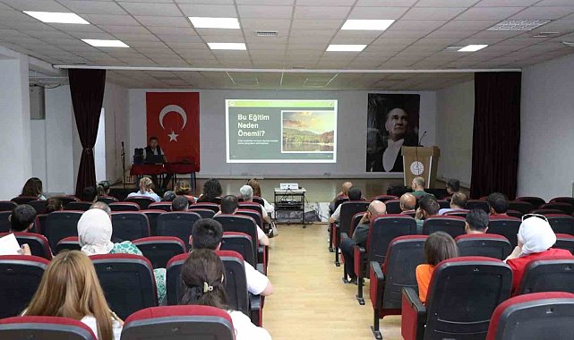 Tunceli'de öğretmenlere ve MEB AKUB ekiplerine orman yangınları eğitimi
