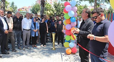 Türkeli'de yenilenen park açıldı
