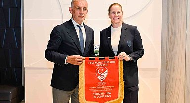 Türkiye ve ABD Futbol Federasyonu başkanları bir araya geldi