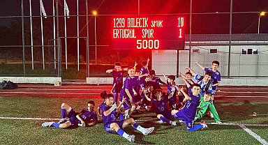 U12 Gençler Ligi'nde 1299 Bilecik Spor Kulübü gol oldu yağdı