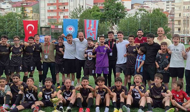 U13 Trabzon Şampiyonu Altın Gençlik oldu