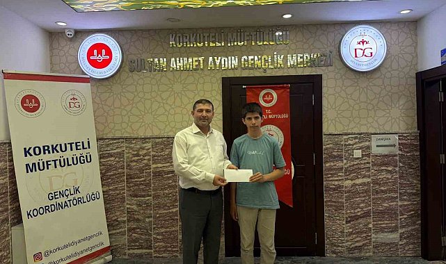Umre ödüllü Gençlik Bilgi Yarışması'nın il birincisi Korkuteli'den