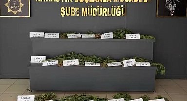 UNESCO Dünya Mirası Listesi'ndeki Hevsel Bahçeleri'nde uyuşturucu ele geçirildi