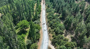 Uşak Belediyesi üst yapı çalışmalarına aralıksız devam ediyor