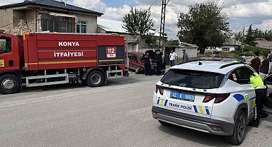 Uygulama noktasında geri geri kaçmaya çalışırken duvara çarptı