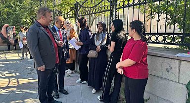 Vali Aydoğdu, LGS öncesi öğrenci ve velilerle bir araya geldi