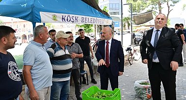 Vali Varol, Köşk'te üretim, yatırım ve sosyal projeleri inceledi