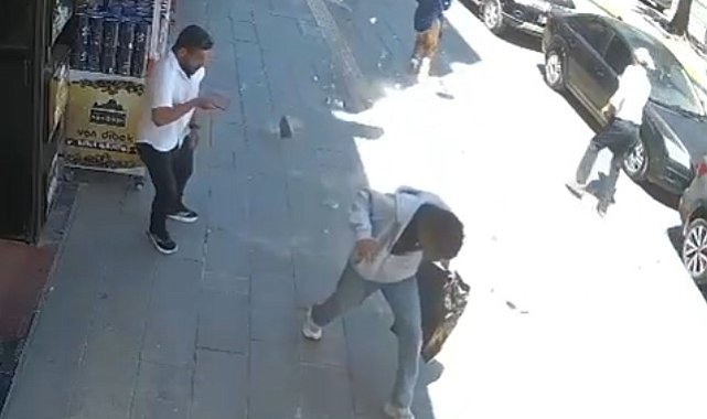 Van'da korku dolu anlar: Saniyelerle kurtuldular