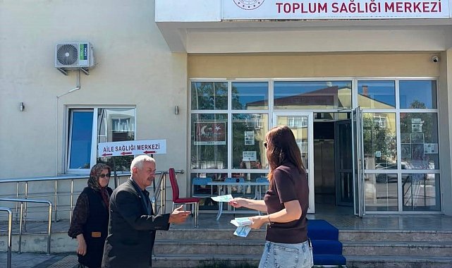 Vatandaşlar bulaşıcı hastalıklara karşı bilgilendirildi