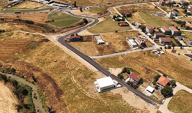 Velimeşe'de alternatif yol trafiğe açıldı