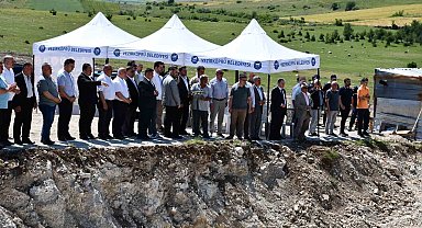 Vezirköprü OSB'de ilk temel heyecanı