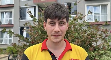 Yağmur suyu borusuna sıkışan yavru kedi uzun uğraşlar sonrasında kurtarıldı